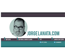 Tablet Screenshot of jorgelanata.com